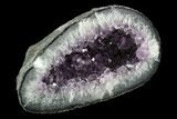 Wide, Purple Amethyst Geode - Uruguay #123775-2